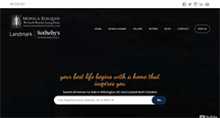 Desktop Screenshot of luxuryrealestatenc.com